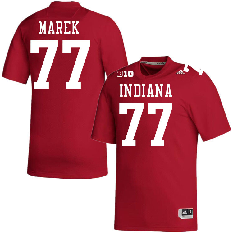 Matt Marek Indiana Jerssey,Indiana University Hooisers Football Jersey,Uniforms-Crimson